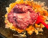 Foto del paso 5 de la receta: Salsa boloñesa con chalotas y calabaza asada