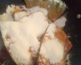 A picture of step 1 of Kaddu Tawa fry.