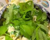 A picture of step 5 of Broccolini and orecchiette with yoghurt and peas.