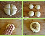 ღ 杏仁醬花瓣麵包（麵包機冷發）食譜步驟4照片