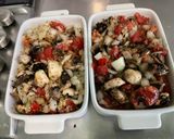 Une image de l'étape 11 de Œufs au four, tomates, champignons et feta.