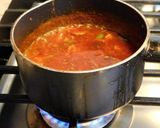 A picture of step 4 of Schezwan sauce.