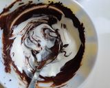 A picture of step 4 of No bake cake.