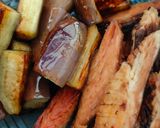 Foto langkah ke 1 dari resep Tumis Ikan dan Terong.