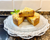 Foto del paso 12 de la receta: Pastel de plátano y dulce de leche con cobertura crujiente