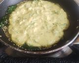 A picture of step 4 of Capsicum and semolina handvo.