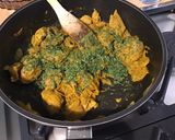 Une image de l'étape 6 de Sot l’y laisse aux girolles,oignon de roscoff et crème de curcuma.
