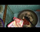 Foto langkah ke 3 dari resep Spaghetti Brulee bolognese kukus.