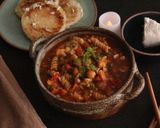 A picture of step 13 of Indian Winter Minestrone.