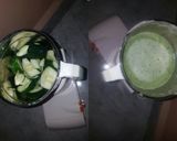 A picture of step 2 of Ginger juice.