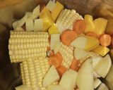 Foto del paso 1 de la receta: Caldo de viandas