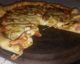 Foto del paso 2 de la receta: Pizza con los bordes rellenos