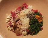 Foto del paso 3 de la receta: Keftas especiadas con cebolla y ajos