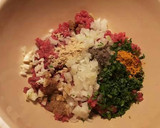 Foto del paso 3 de la receta: Keftas especiadas con cebolla y ajos
