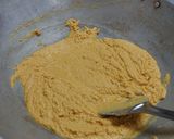 A picture of step 2 of Mohanthal (Traditional Indian Fudge).