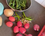 સેયલ ભીંડી પોટેટો સબ્જી (Seyal Bhindi Potato Sabji Recipe In Gujarati) રેસીપી સ્ટેપ1ફોટો