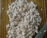 Foto del paso 1 de la receta: Sopa de pollo y camarón