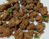 A picture of step 9 of Double breaded Cola chicken popcorn.