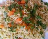 A picture of step 5 of Chicken noodles #4weekchallege #charityrecipe #authormarathon.