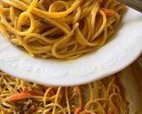 Tejszínes mungóbabcsírás spagetti recept fázis 4 fotója