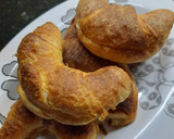 Foto del paso 5 de la receta: Medialunas con queso en airfryde