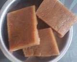 सिंगाडे का बर्फी (singhare ki barfi recipe in Hindi) रेसिपी चरण 3 फोटो