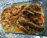 A picture of step 11 of Meet stir fry with vegetables.