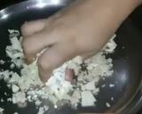A picture of step 2 of Bread manchurian.