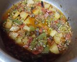 A picture of step 4 of Mix vegetable biryani.