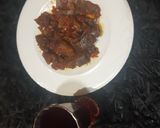 A picture of step 6 of Peppered kpomo.