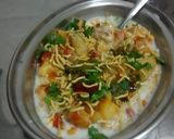 A picture of step 3 of Aloo Chaat.