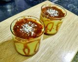 A picture of step 10 of Eggless Caramel Custard.