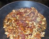 A picture of step 6 of Camembert Bacon Walnut Flatbread Bites.