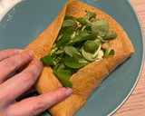 Foto del paso 8 de la receta: Wraps de lentejas con mozzarella de búfala y verdura