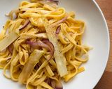 Une image de l'étape 6 de 💚 Tagliatelles sautées aux asperges blanches (plat végétarien).