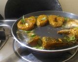 A picture of step 2 of Fish roast meen roast.