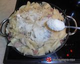 Φωτογραφία βήματος 19 της συνταγής Tagliatelle με κρεμμύδια, μπέικον και parmigiano