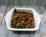 Foto langkah ke 3 dari resep Oseng daging cabe ijo.