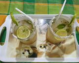 A picture of step 1 of Masala Shikanji or Spiced Indian Lemonade.