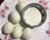 A picture of step 2 of Malai Egg Curry.