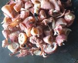 Foto langkah ke 1 dari resep Tumis Cumi asin cabe ijo.