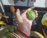 A picture of step 6 of Watermelon-shaped Kaaju Sweets.