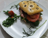 Foto del paso 20 de la receta: Ciabatta de Jamón serrano, tocino, queso manchego