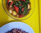 Foto langkah ke 2 dari resep Kangkung telur puyuh.