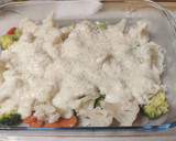 Foto del paso 7 de la receta: Brócoli y coliflor con bechamel "light"