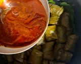 عکس مرحله 7 از دستور 🍀دلمه برگ مو بدون گوشت🍀
