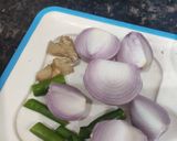 A picture of step 3 of Soya chunks kabab.