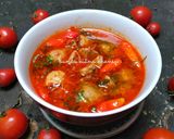 Foto langkah ke 3 dari resep Bakso Kuah Pedas.