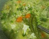 Gambar langkah 3 resipi Sup Leek & Sayur Campur Mk89 Style.