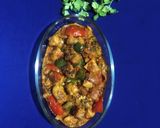 A picture of step 15 of Soya Tikka Masala.